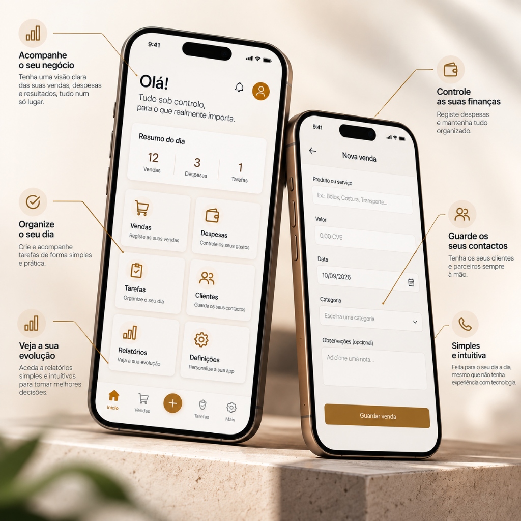 Interface da App MayGest